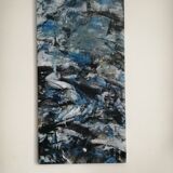 Tableau abstrait acrylique