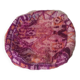 Pouf berbère bohemian fait main 60 X 60 X 25