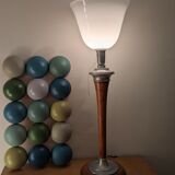 Lampe Mazda Art déco modèle original France 1940-50