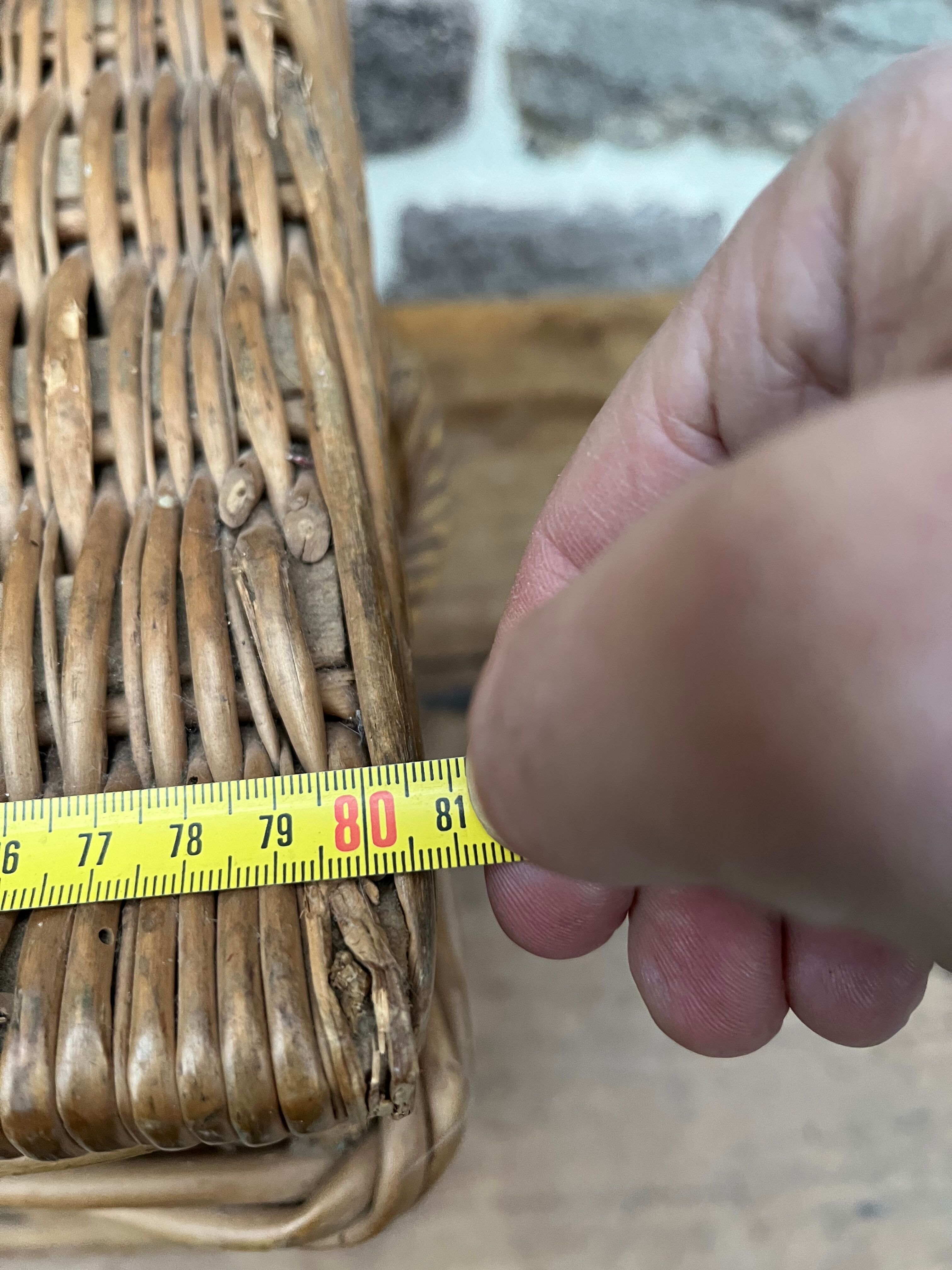 Wicker trunk
