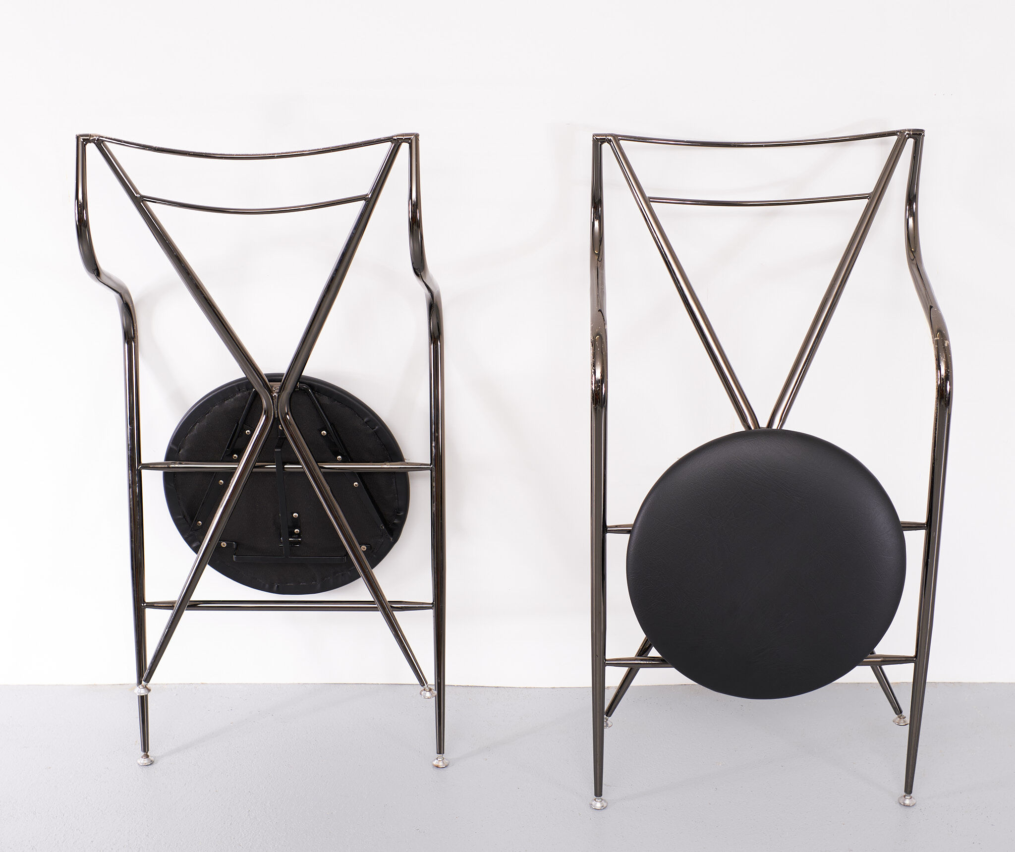 Hiroyuki Yamakado, 2 Cinderella Folding Chairs, Design, 1987