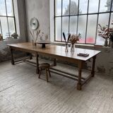 XXL solid oak table 3m2