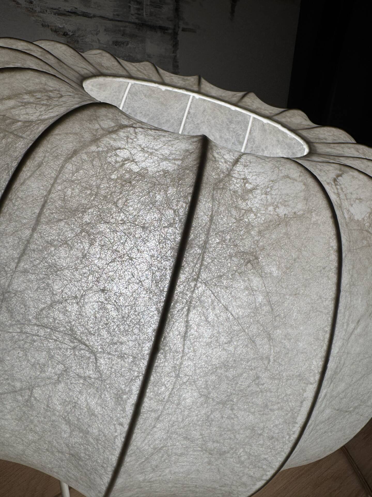 Large "Cocoon" pendant – Design by Goldkant Leuchten (1960s)