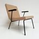 Fauteuil Gispen 1407 crème par Wim Rietveld, 1950