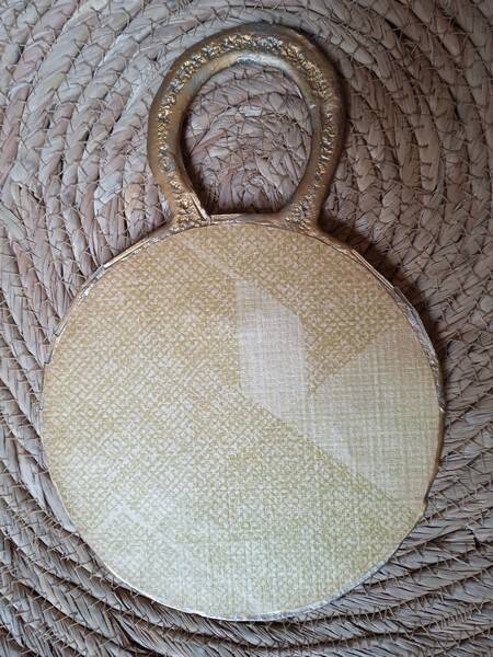 Mirror irena jaworska 70's vintage student of line vautrin