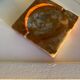Cendrier vide poche onyx marbre vintage