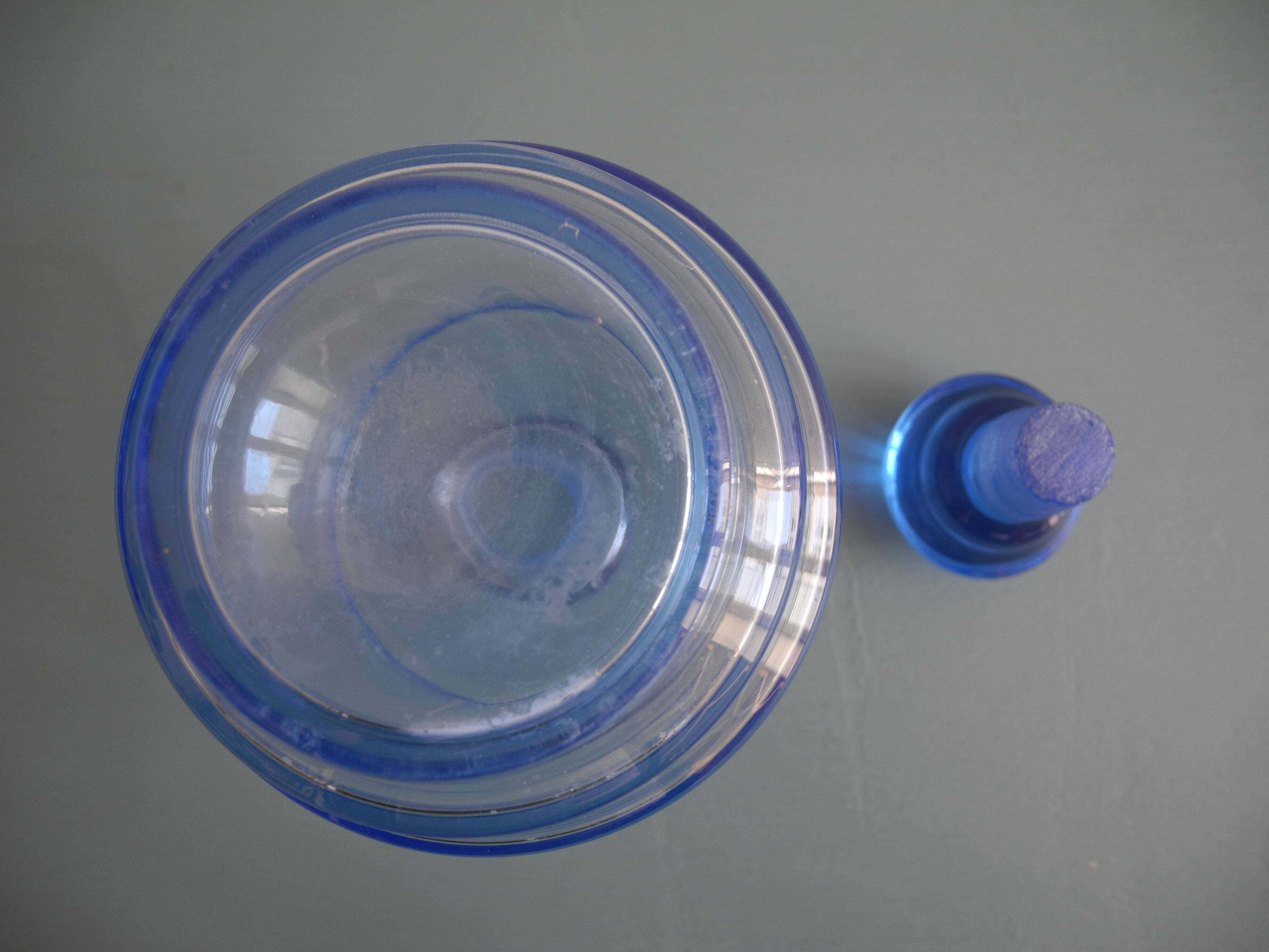 Liqueur service carafe crystal glasses bohemian crystal glasses