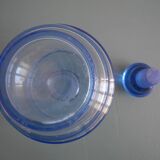 Liqueur service carafe crystal glasses bohemian crystal glasses