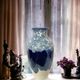Tharaud, important Limoges Art Deco porcelain vase from the early 20th century