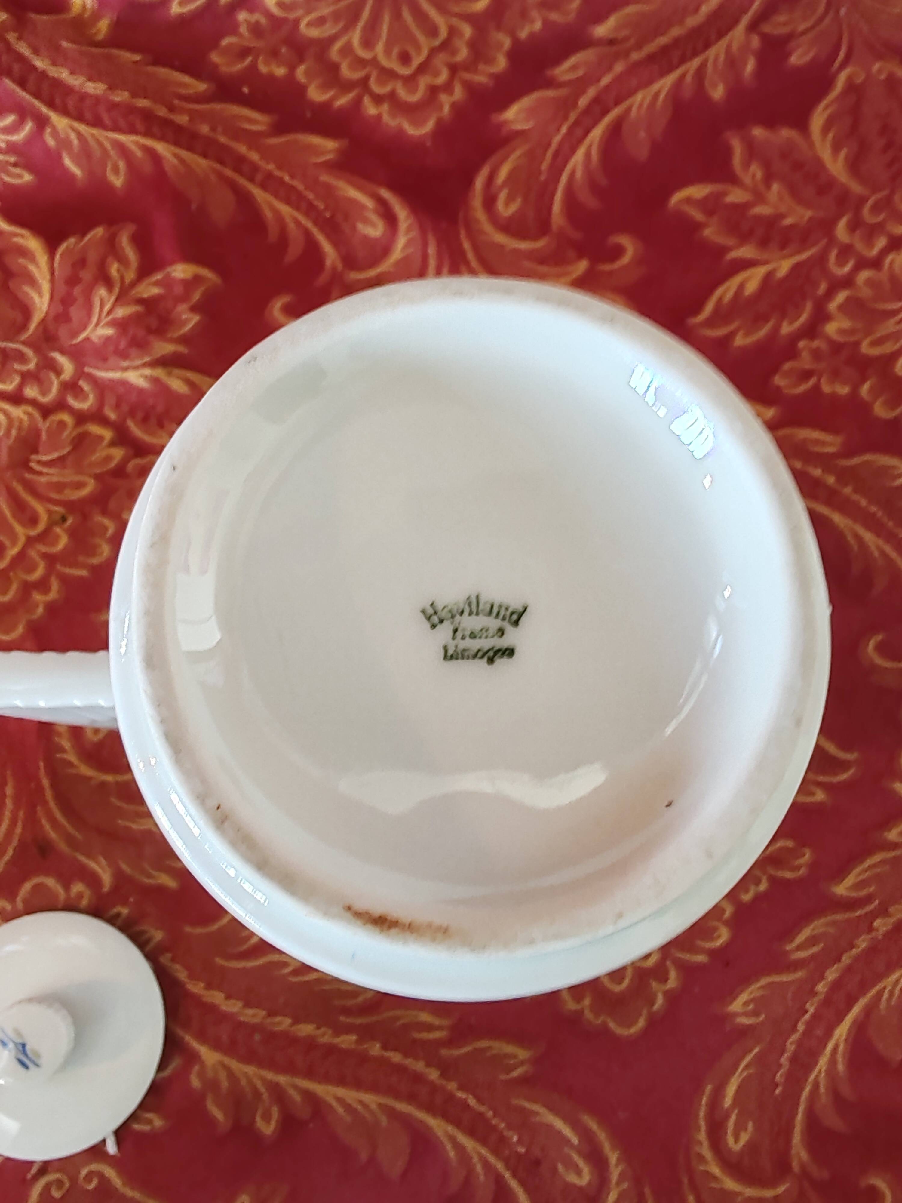 Haviland Limoges France Porcelain Coffee Set