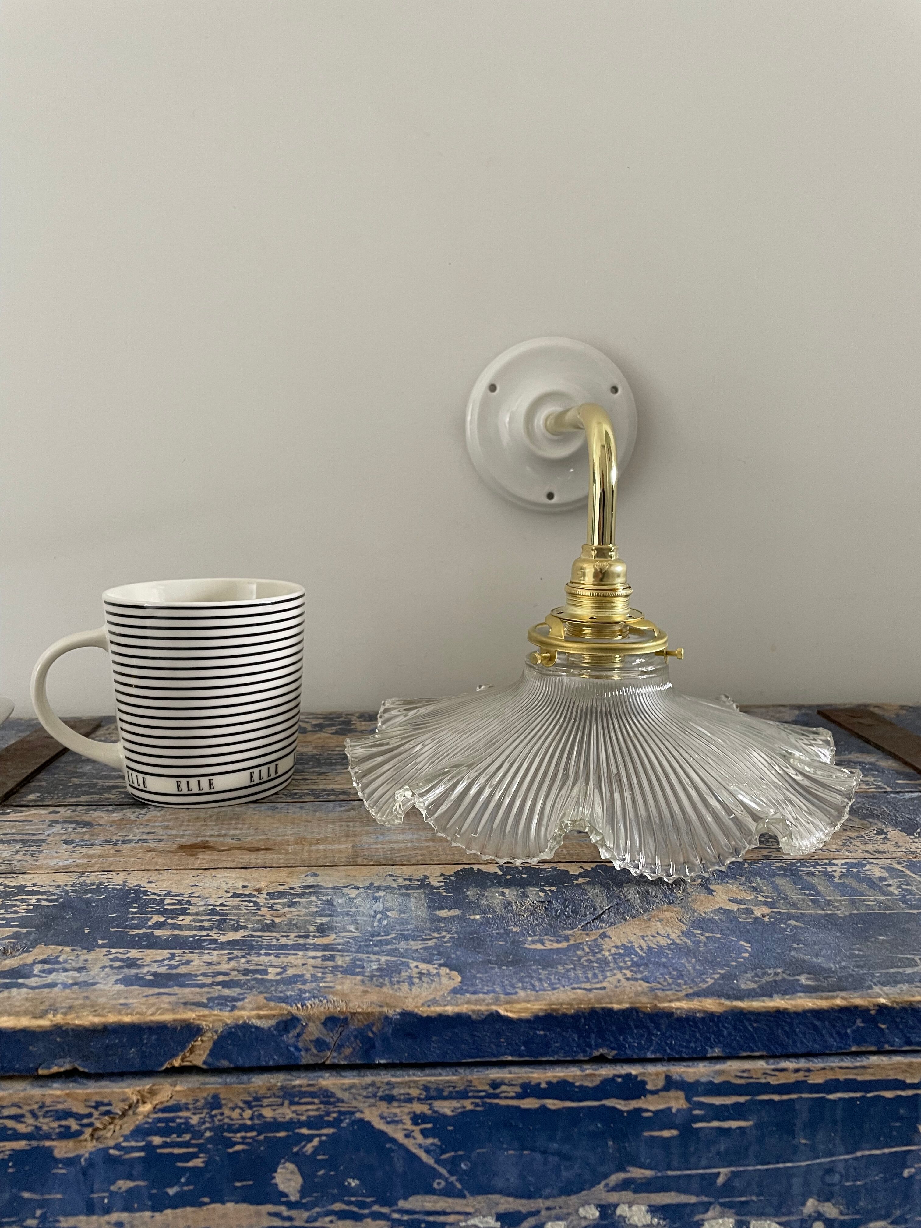 Holophane vintage wall lamp