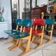 Chaise enfant Casala vintage rouge