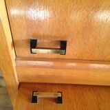 Furniture storage year 50 wood and skai has 16 compartments