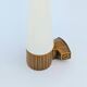 Pair of mustard-coloured ceramic wall lights IFÖ -Hans-Agne Jakobsson
