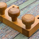 Coat rack with 3 hooks by Guillerme and Chambron