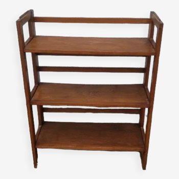 Folding bookcase, bookseller's shelf