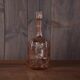 Carafe rose vintage avec bouchon / capuchon | bouteille de vin en verre de brocante / carafe à vin