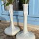 Pair of vases/soliflores Art Nouveau K&G Lunéville - France