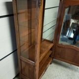 Louis XV style oak display case