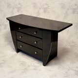 Commode David Lange - Bois Laqué - Ca 1970