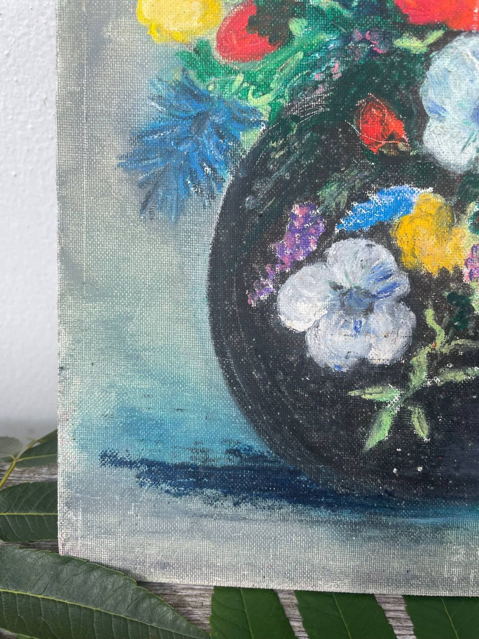 Flower bouquet painting