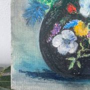 Flower bouquet painting