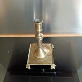 Spanish candle holder eighteenth bronze