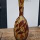 Vase in glass paste Emile Gallé Art Nouveau