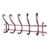 Porte-manteaux et chapeaux mural Thonet vers 1890, à 5 esses