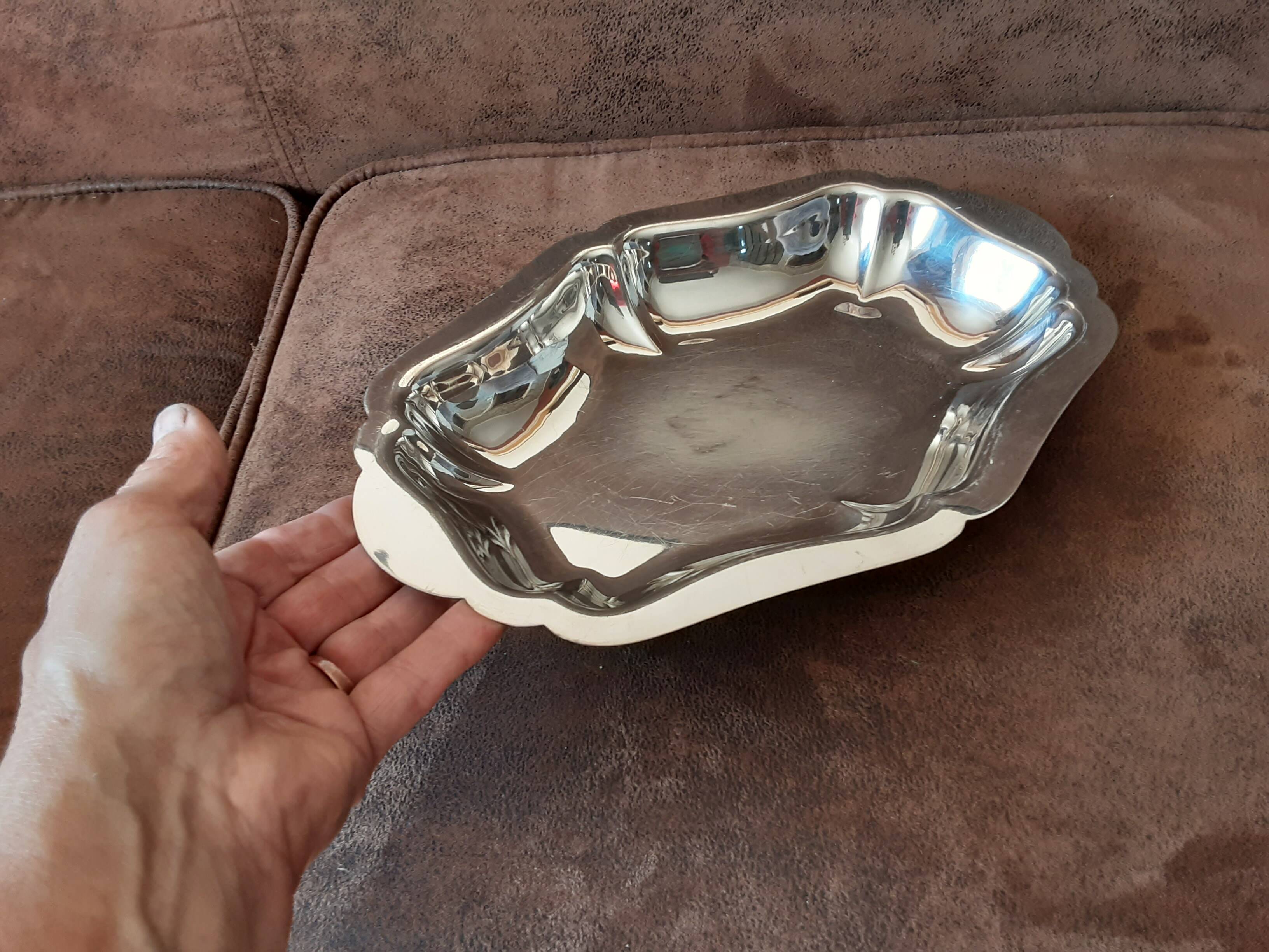 Vintage metal dish
