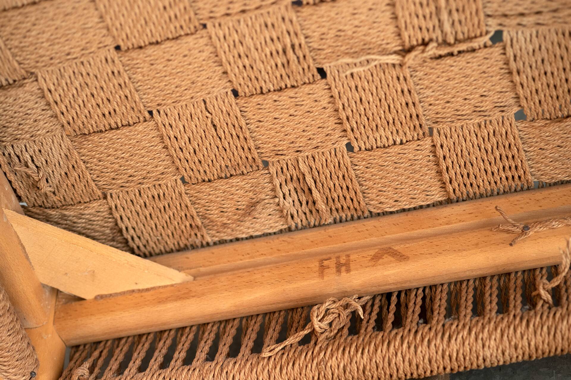 Karl Schrøder Lounge Chair Model 1641 for Fritz Hansen, 1940s Denmark