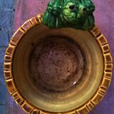Cache-pot "a la grenouille"