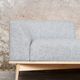 Meridian feet oak grey fabrics