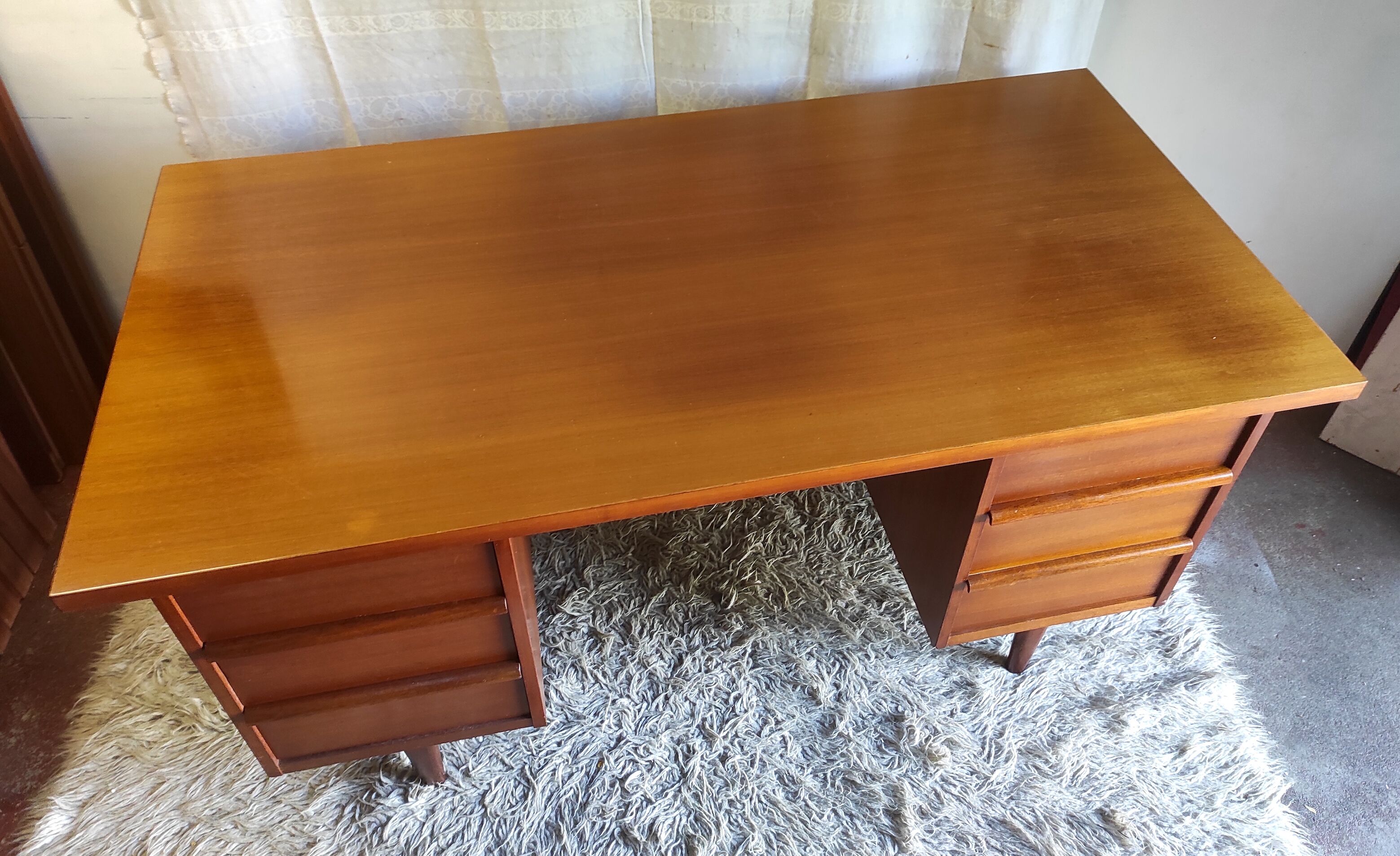 Scandinavian style teak office - 60s