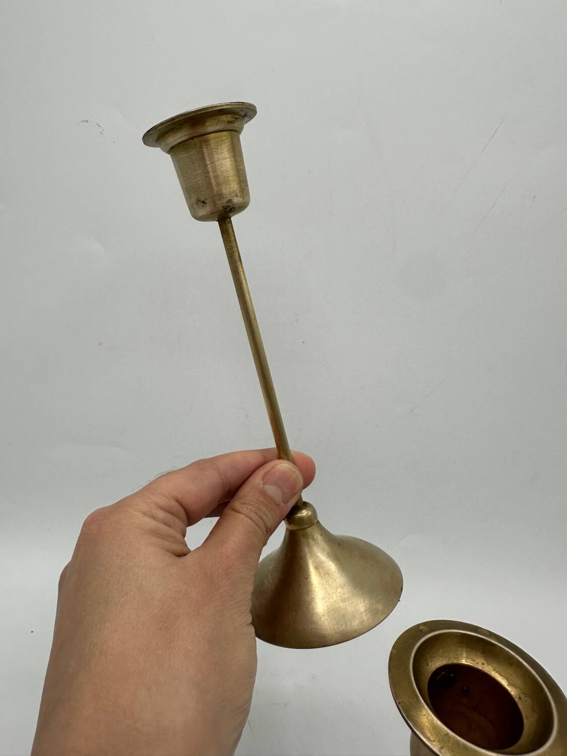 Lot of candlestick holders