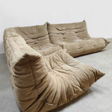 Canapé modulable Togo au design vintage, signé Michel Ducaroy Ligne Roset, 1970