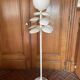 Vintage metal leaf floor lamp