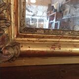 Louis-Philippe gilded mirror