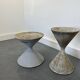 3 planters design Anton Bee assisted by Guhl edition Eternit 1958