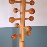 Pine coat rack