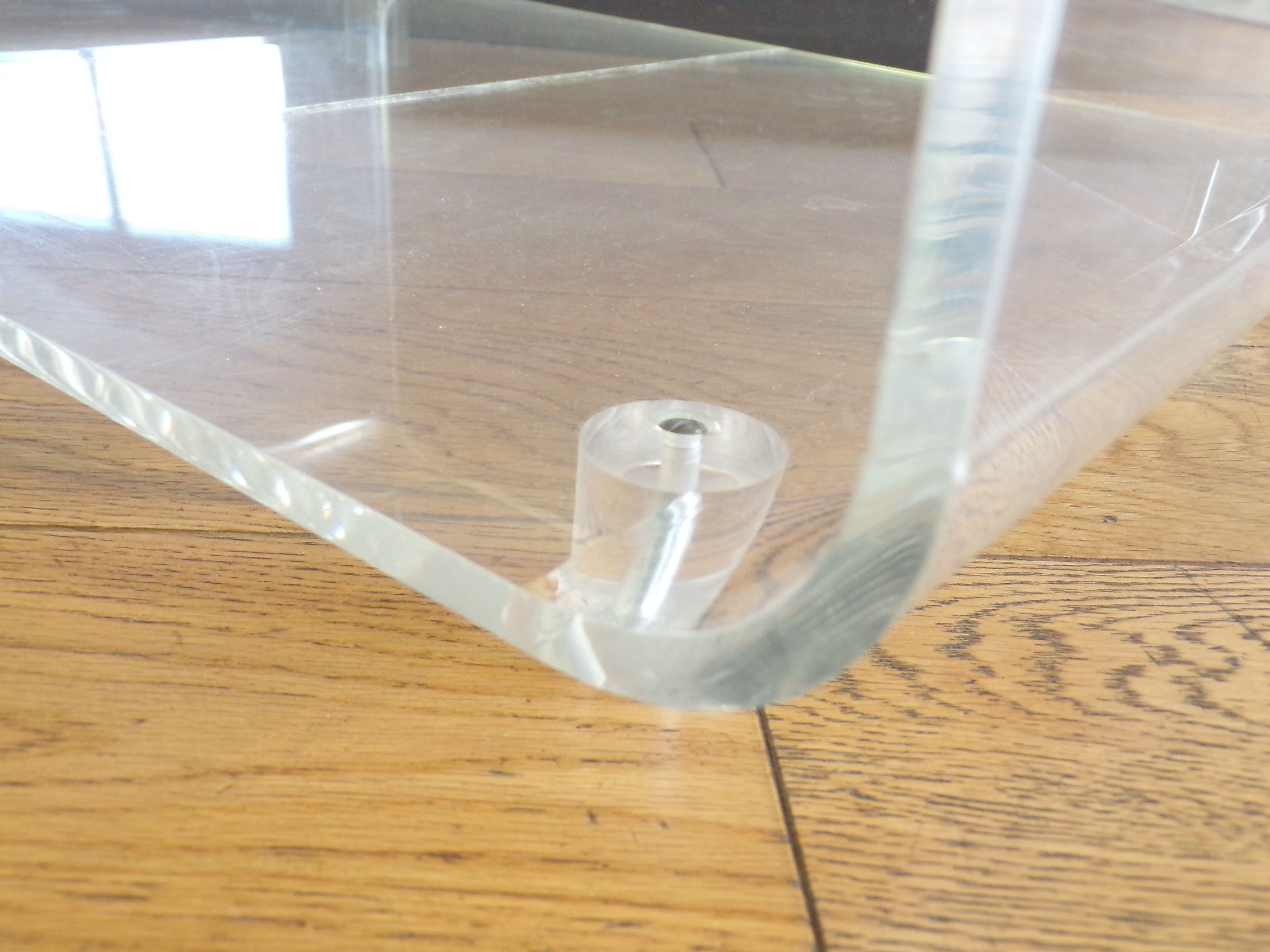 Vintage plexiglass cabinet