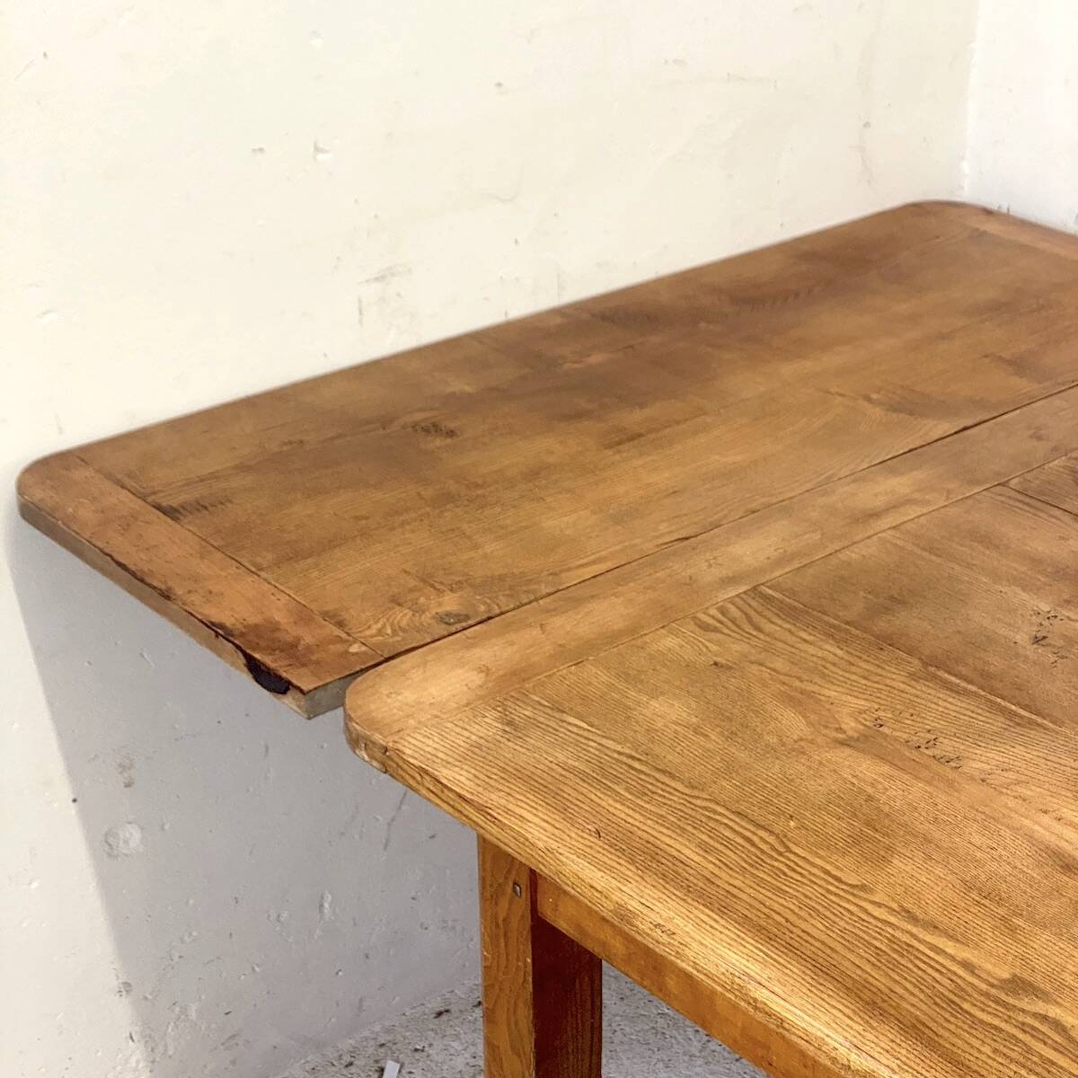 Large vintage 1950s farmhouse table