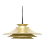 Lampe Space Age « Vitrika » en laiton, Danemark, années 60