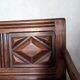 Banc coffre en bois