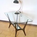 Coffee table mahogany Italy 1950 s