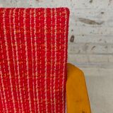 Vintage red armchair