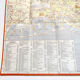 Vintage map of Marseille 1970
