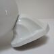 Vintage opaline porcelain wall lamp art deco style