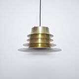 Pendentif danois classique en laiton multicouche