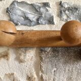 Antique wooden coat hook